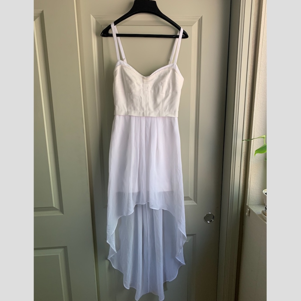 BCBG MAXAZRIA high-low dress